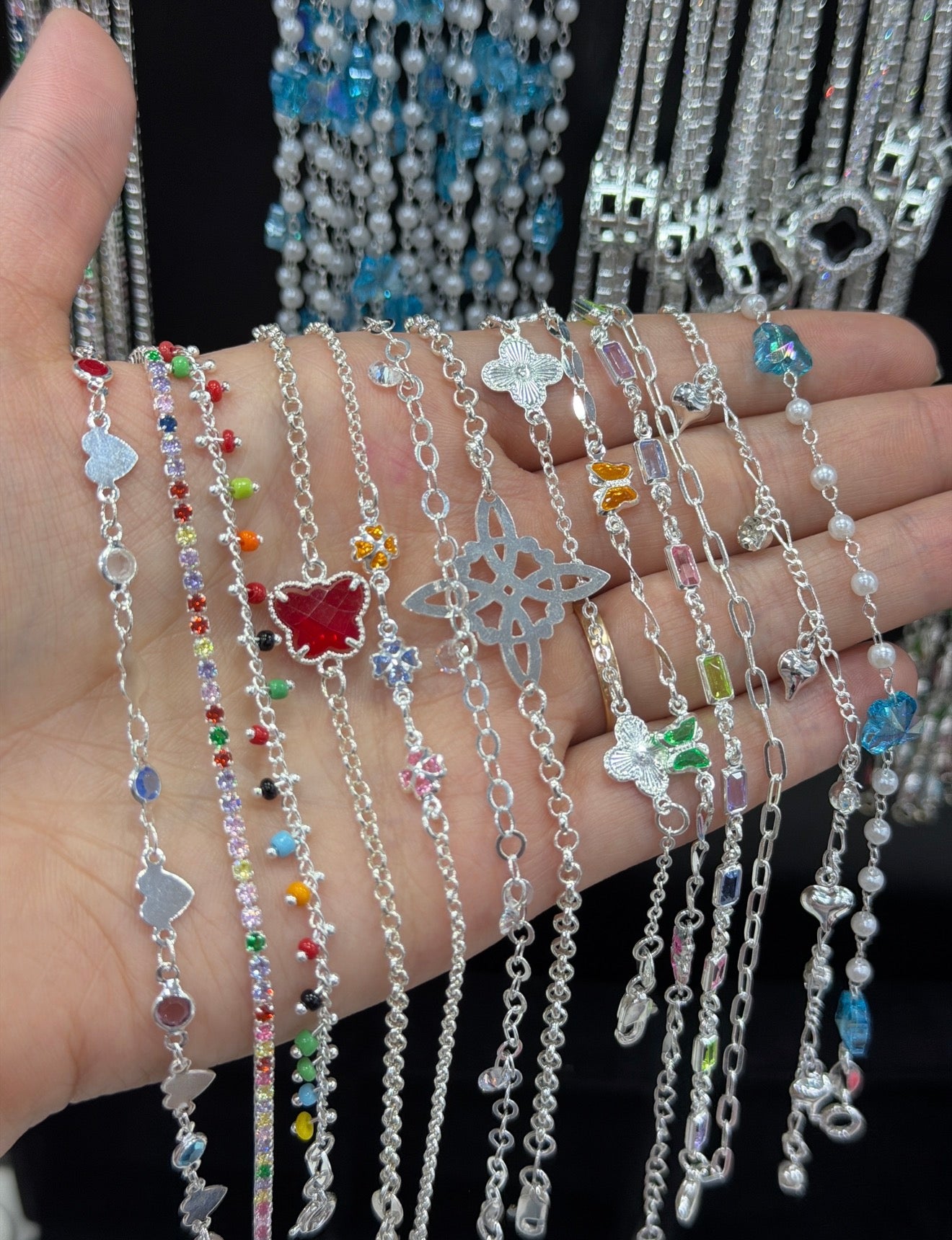 Lote pulseras de dama
