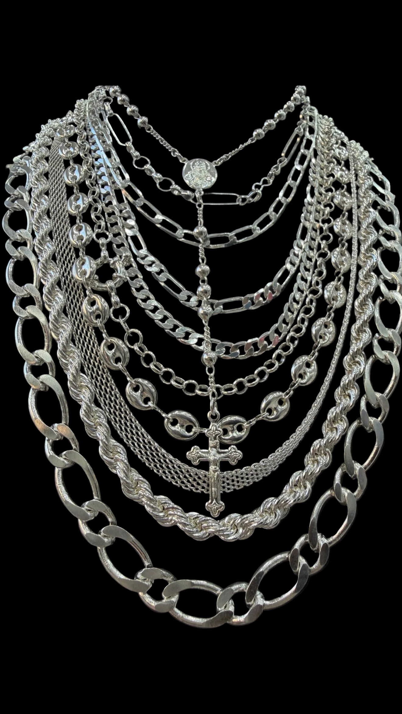 Lote cadenas gruesas