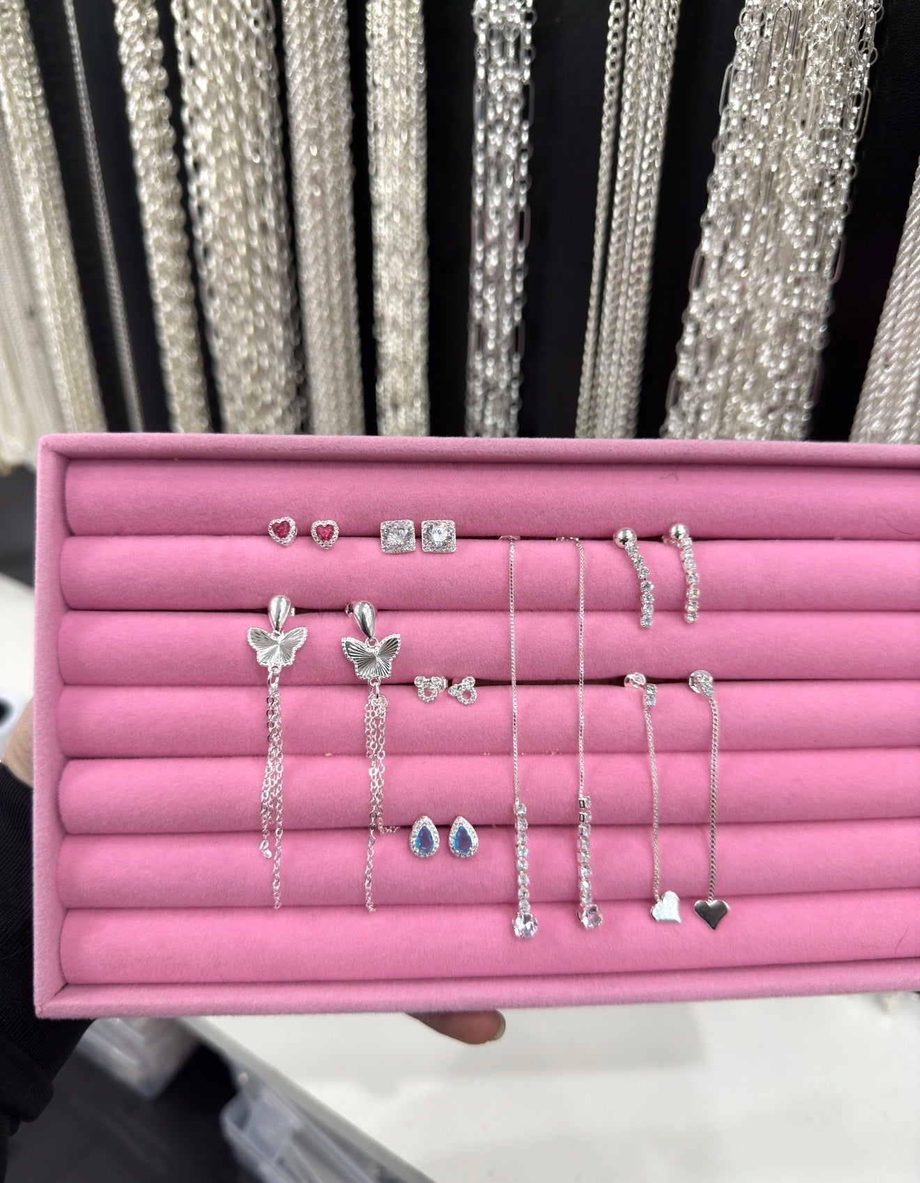 Lote aros colgantes