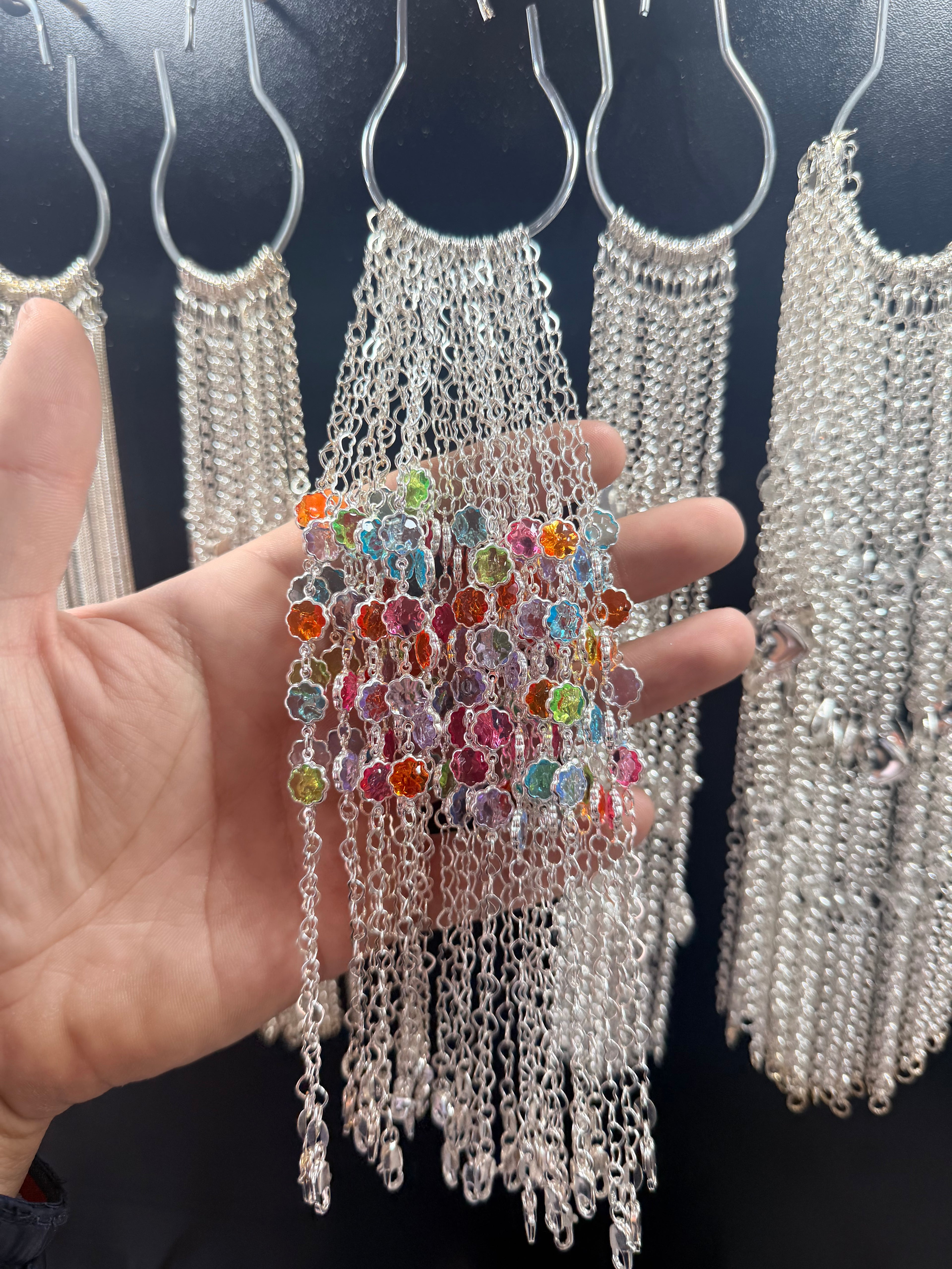 Pulsera Flores color
