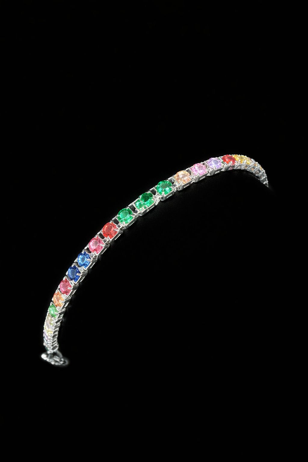 Pulsera tenis de colores