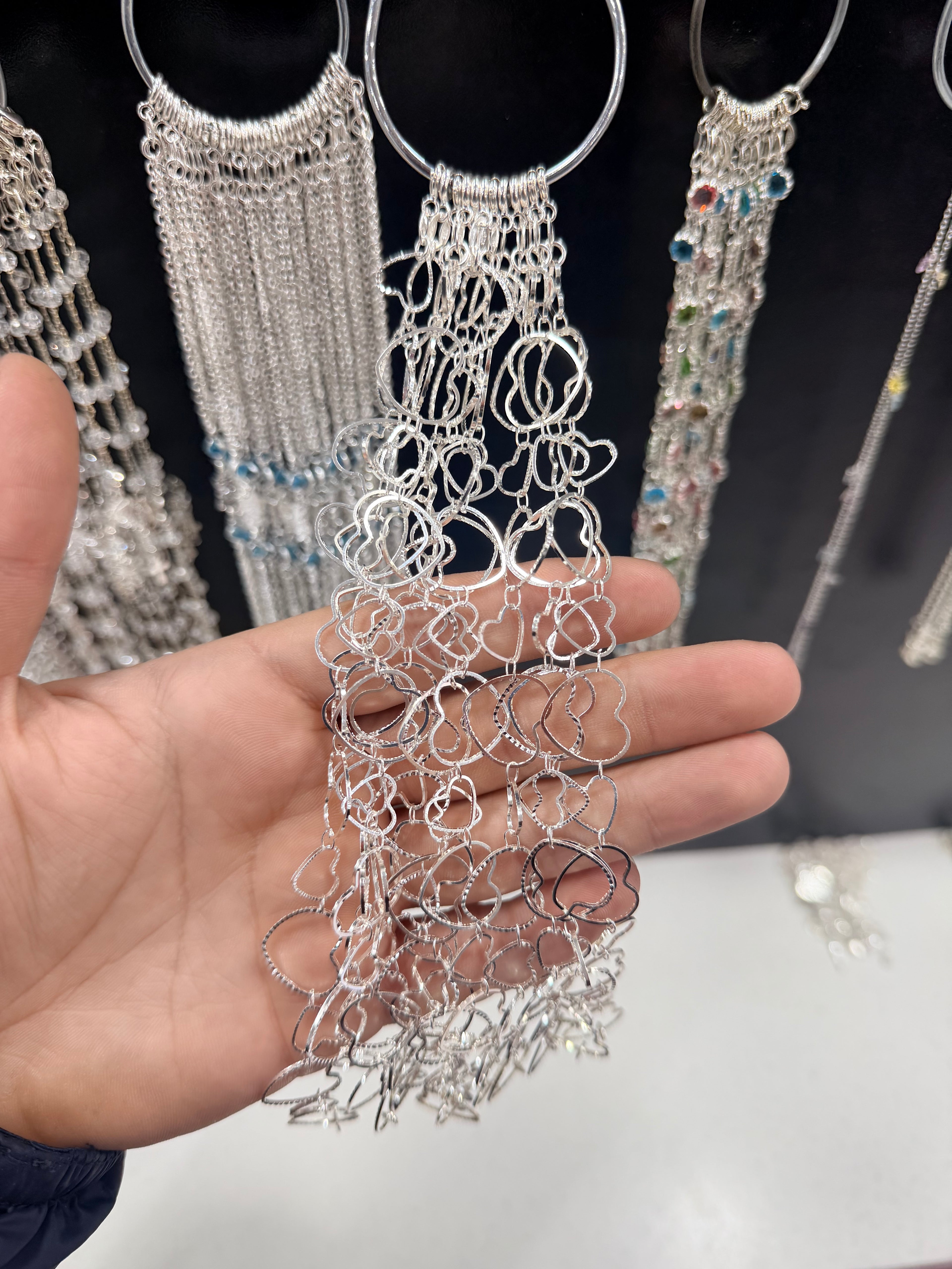 Pulsera Corazones grandes