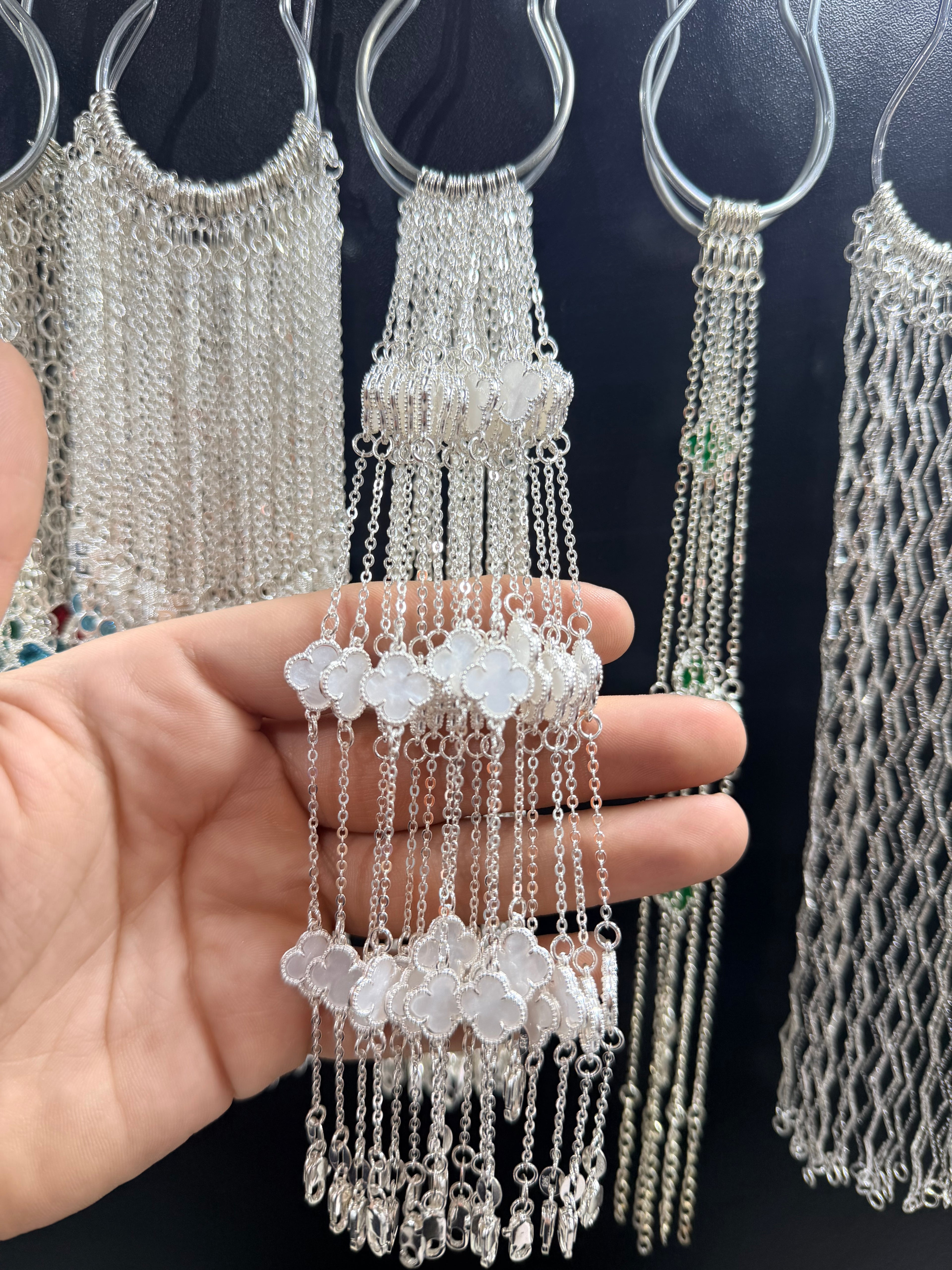Pulsera VanCleff blanca