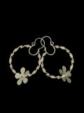 Aros enroscados flor