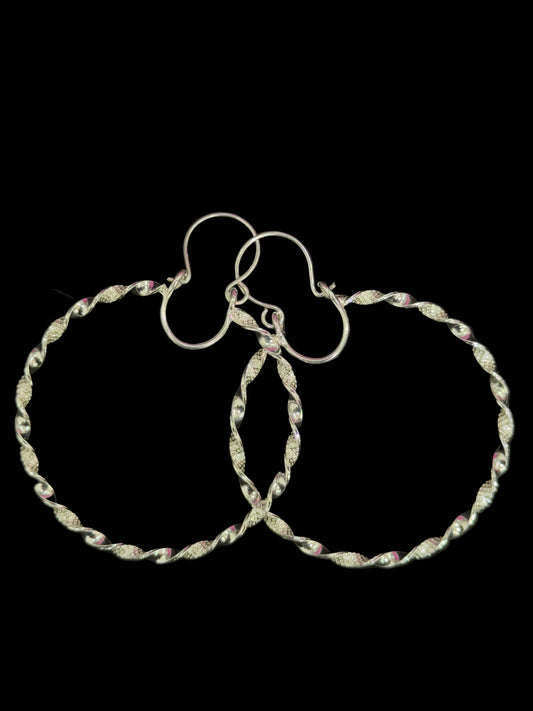 Aros enrroscados grandes