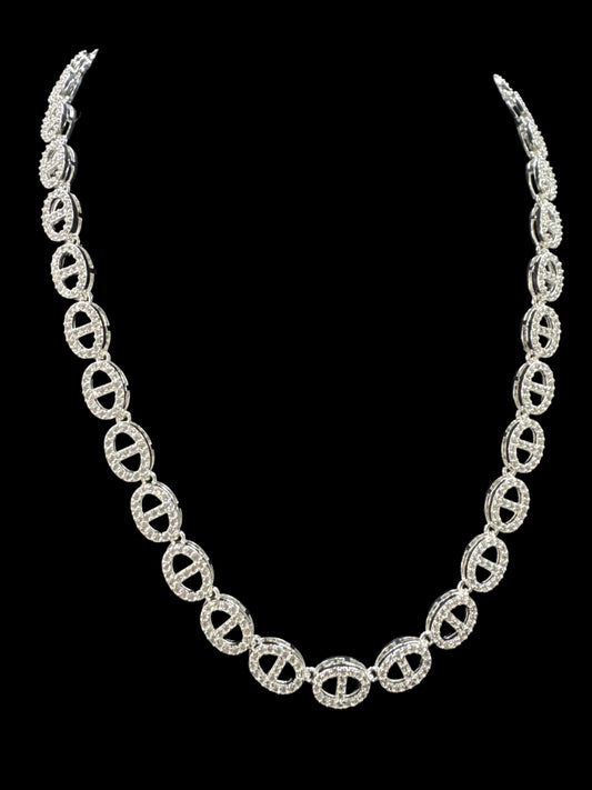 Cadena gucci microcircon