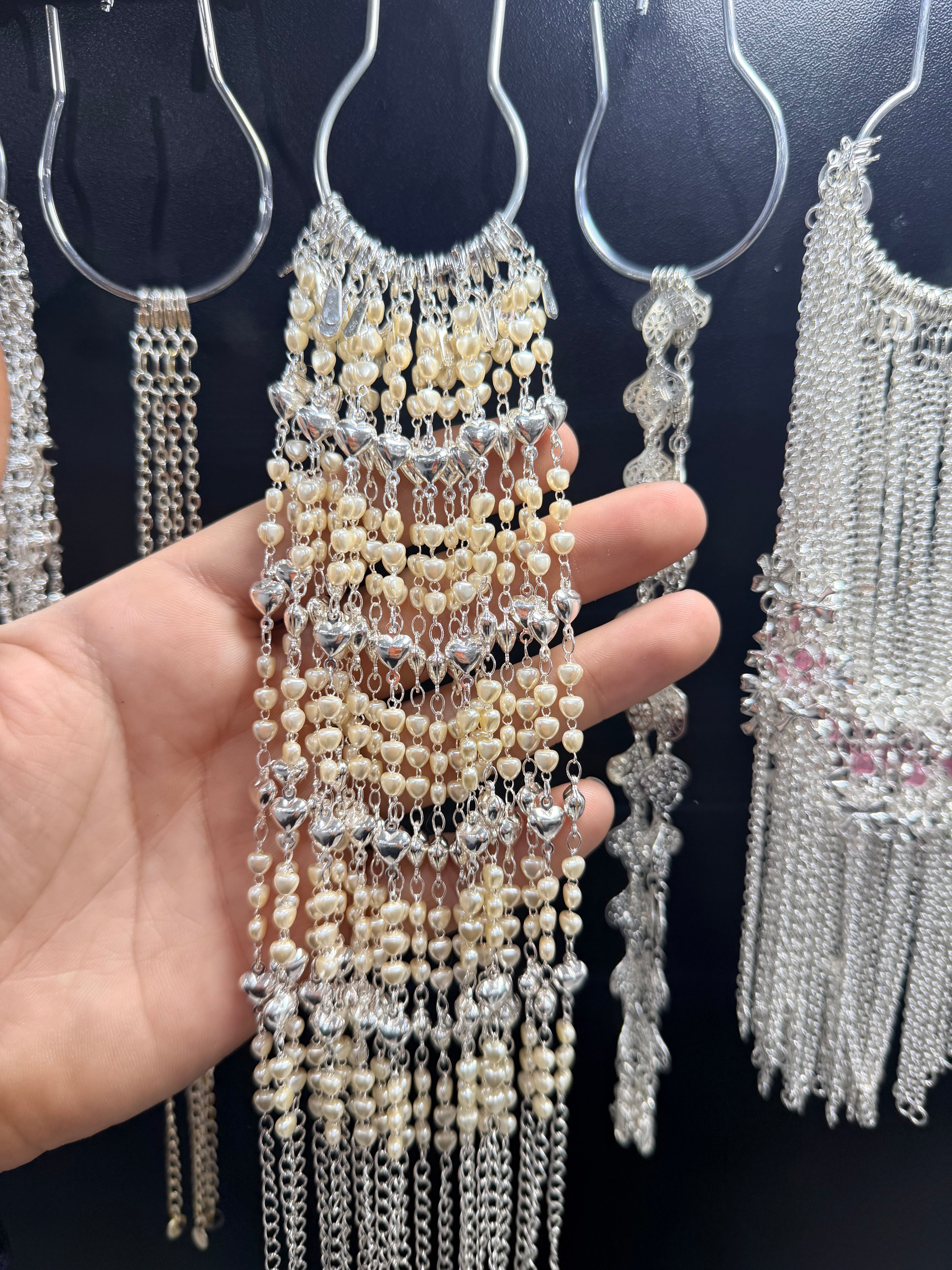 Pulsera corazones/pelotitas