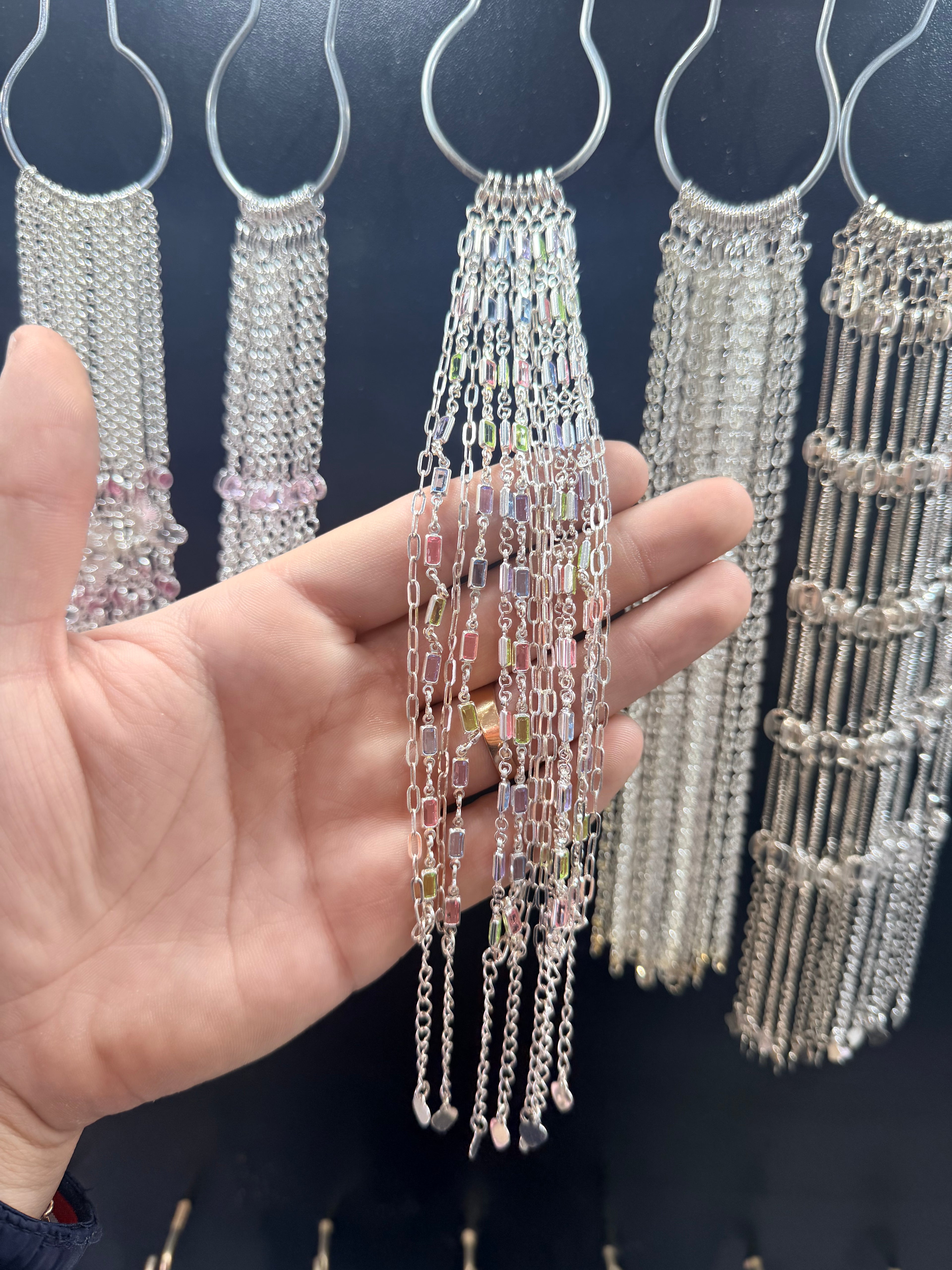 Pulsera doble piedras