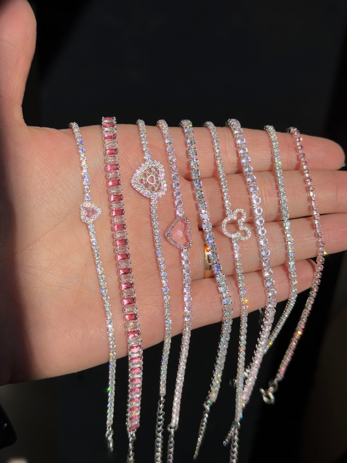Pulseras microcircon🩷