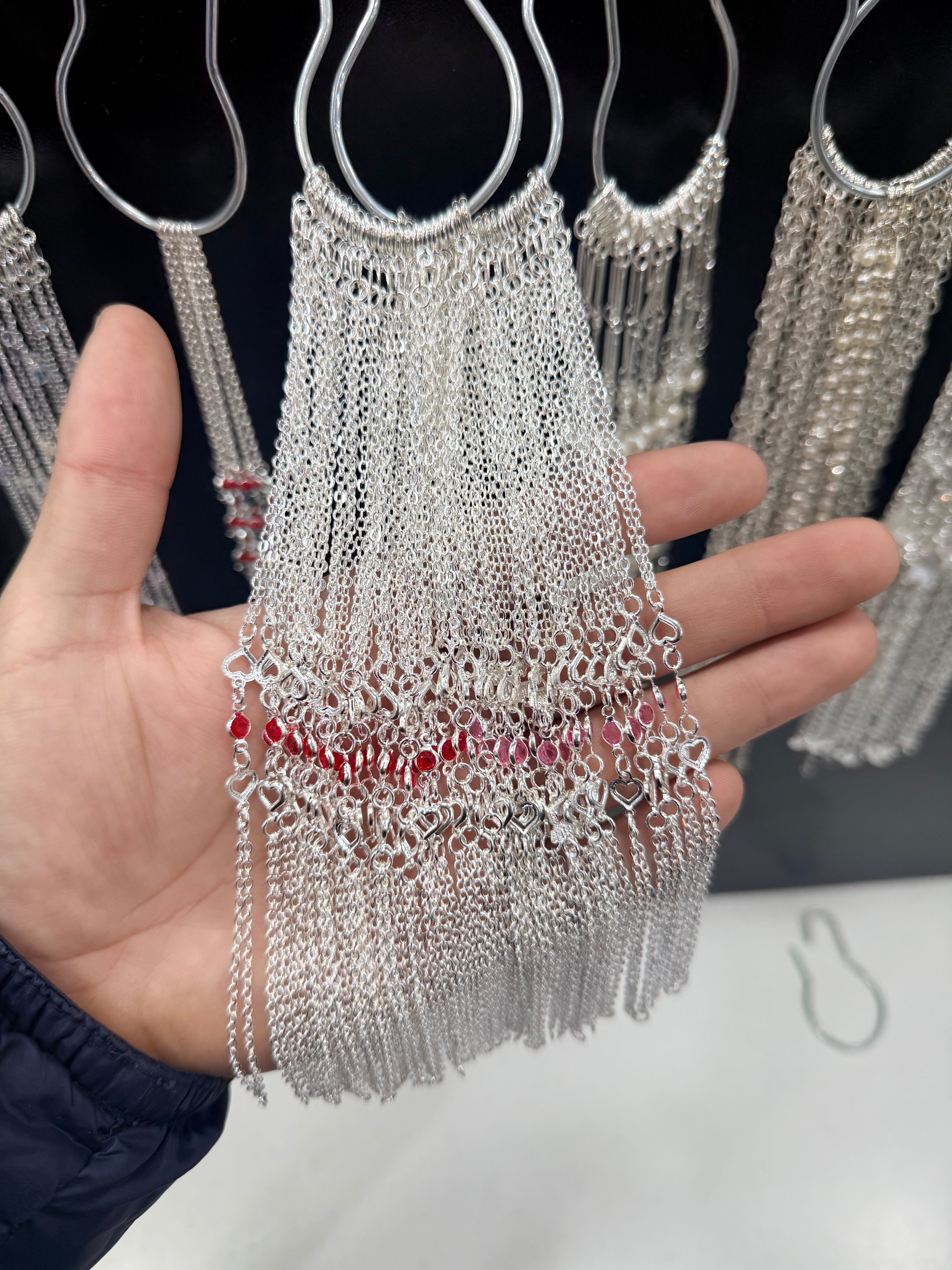 Pulsera doble corazon