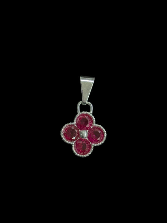 Colgante van cleef rosa