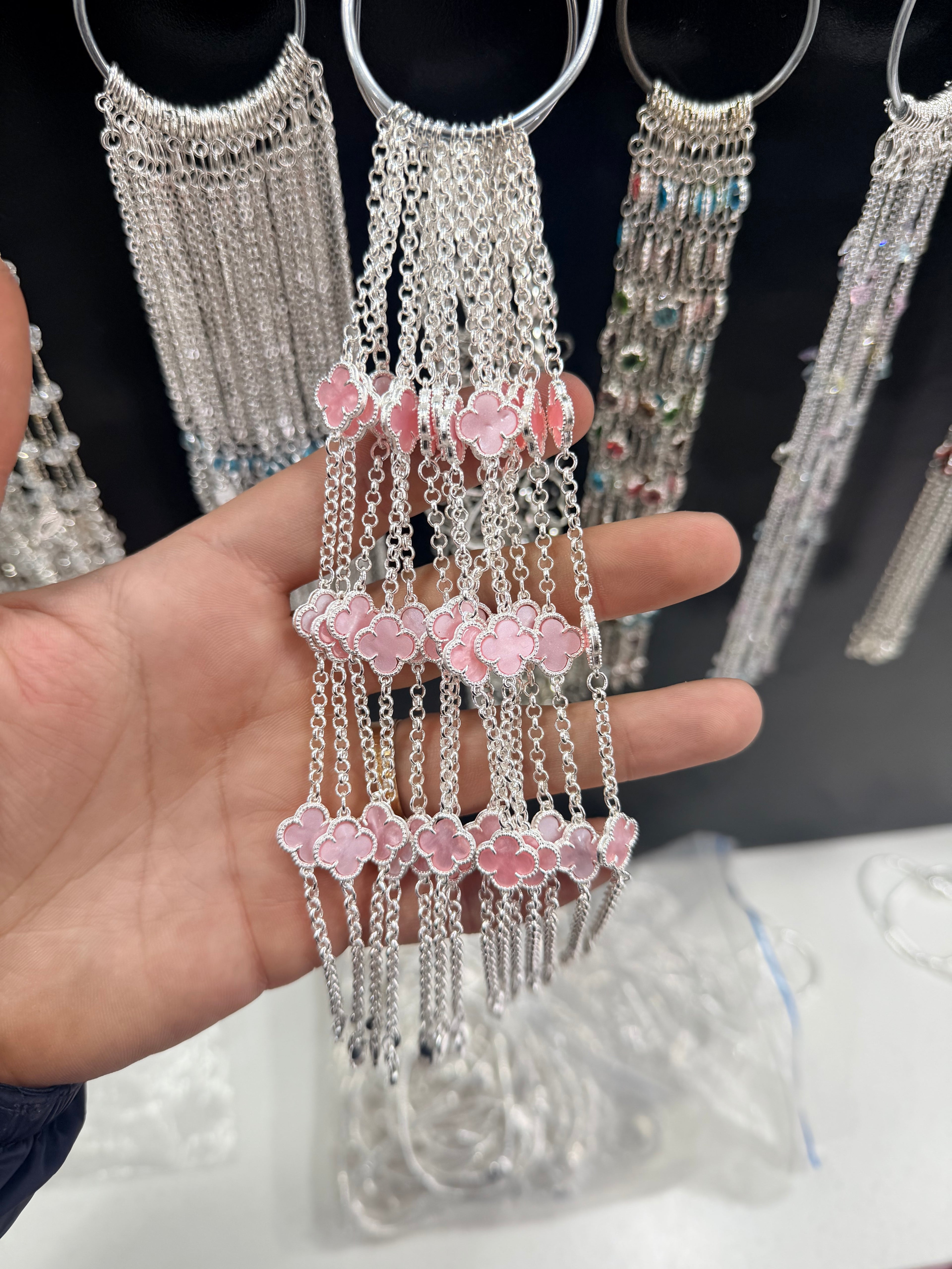 Pulsera VanCleff rosa