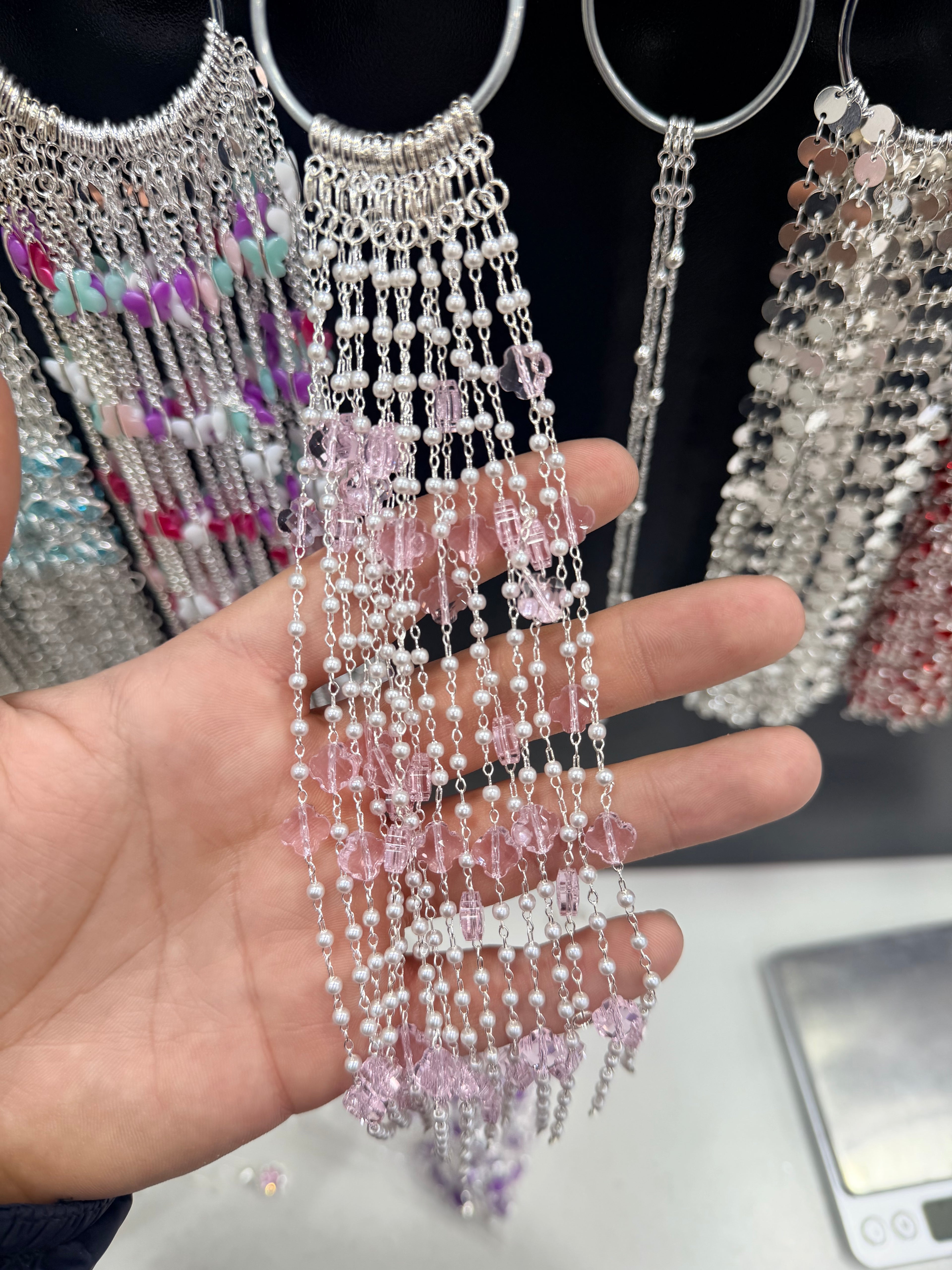Pulsera tipo VC rosa