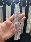 Pulsera Gruesa corazon rosa