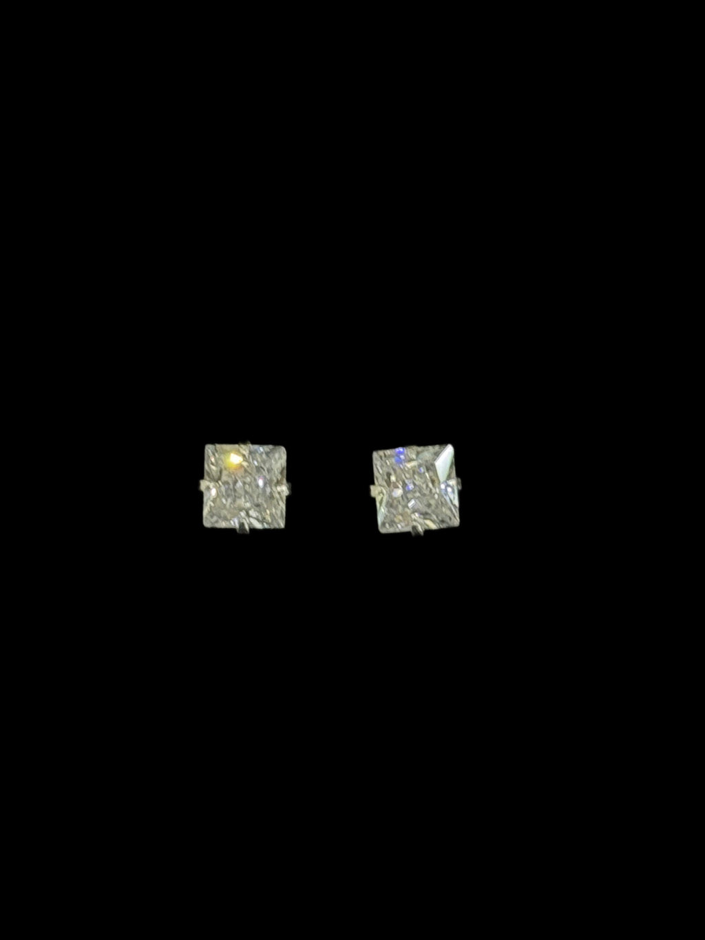 Aros cuadrados cristal