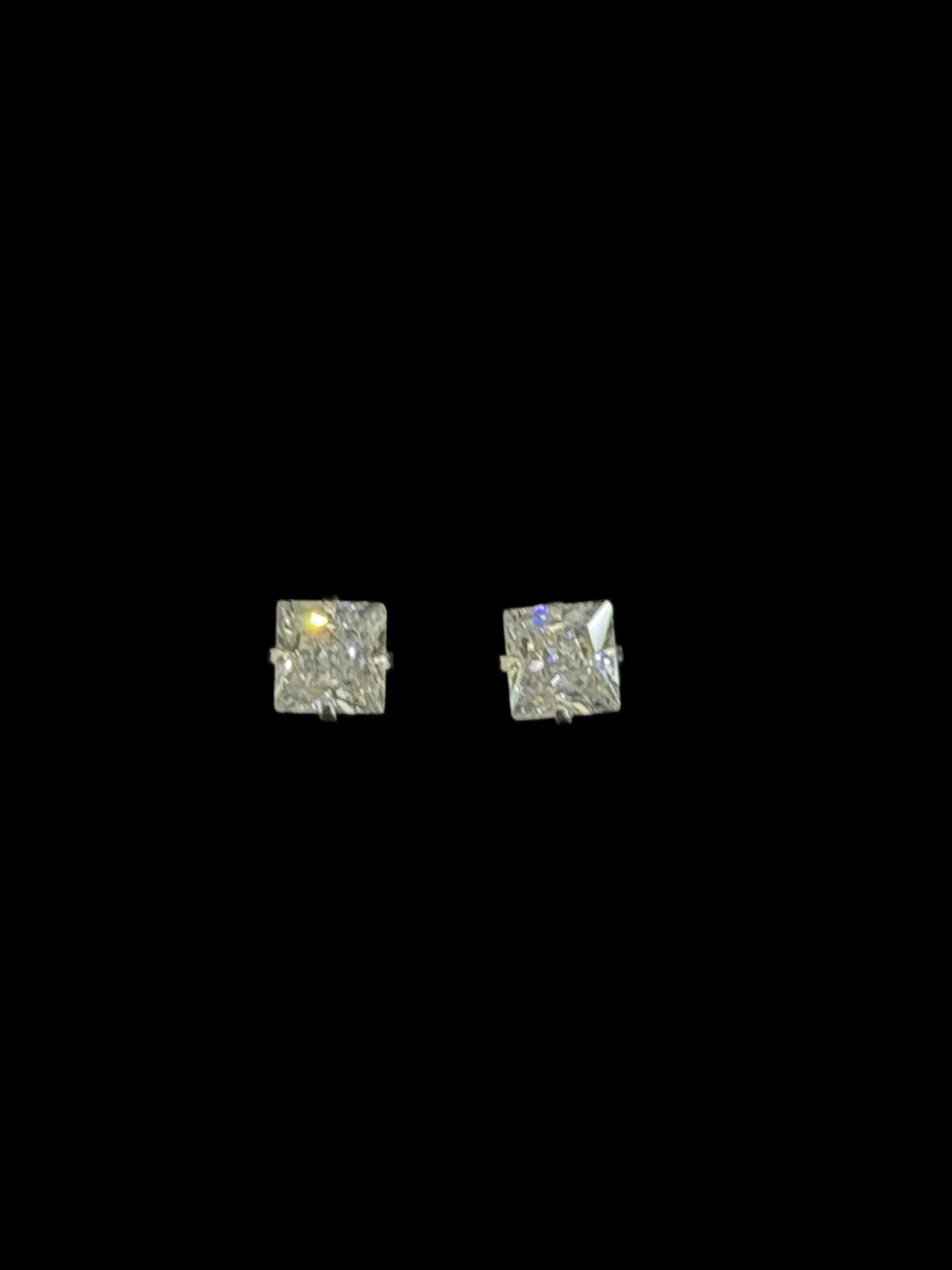 Aros cuadrados cristal