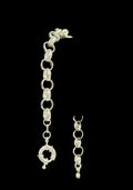 Pulsera rolo broche timón