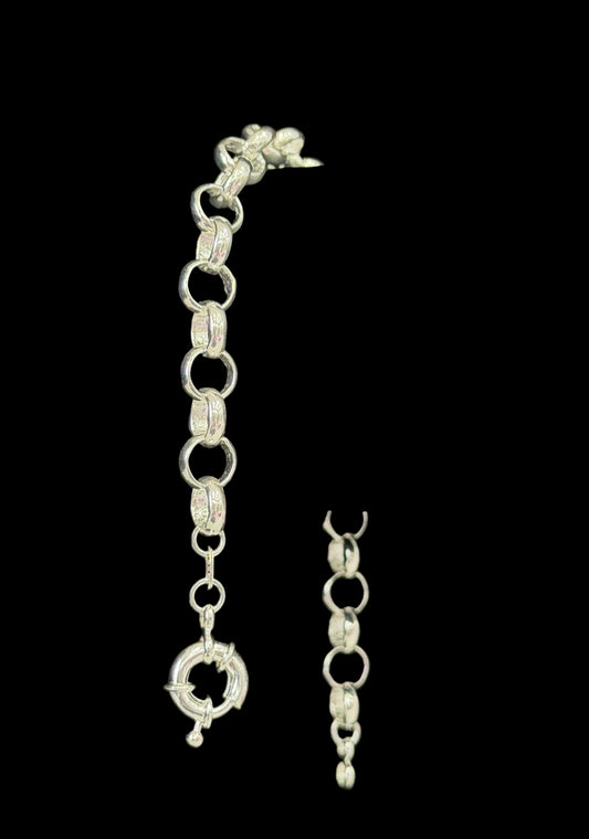 Pulsera rolo broche timón