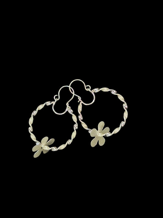 Aros enroscados flor 🌼
