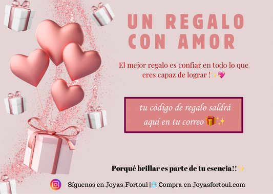 Tarjeta de Regalo- San Valentín