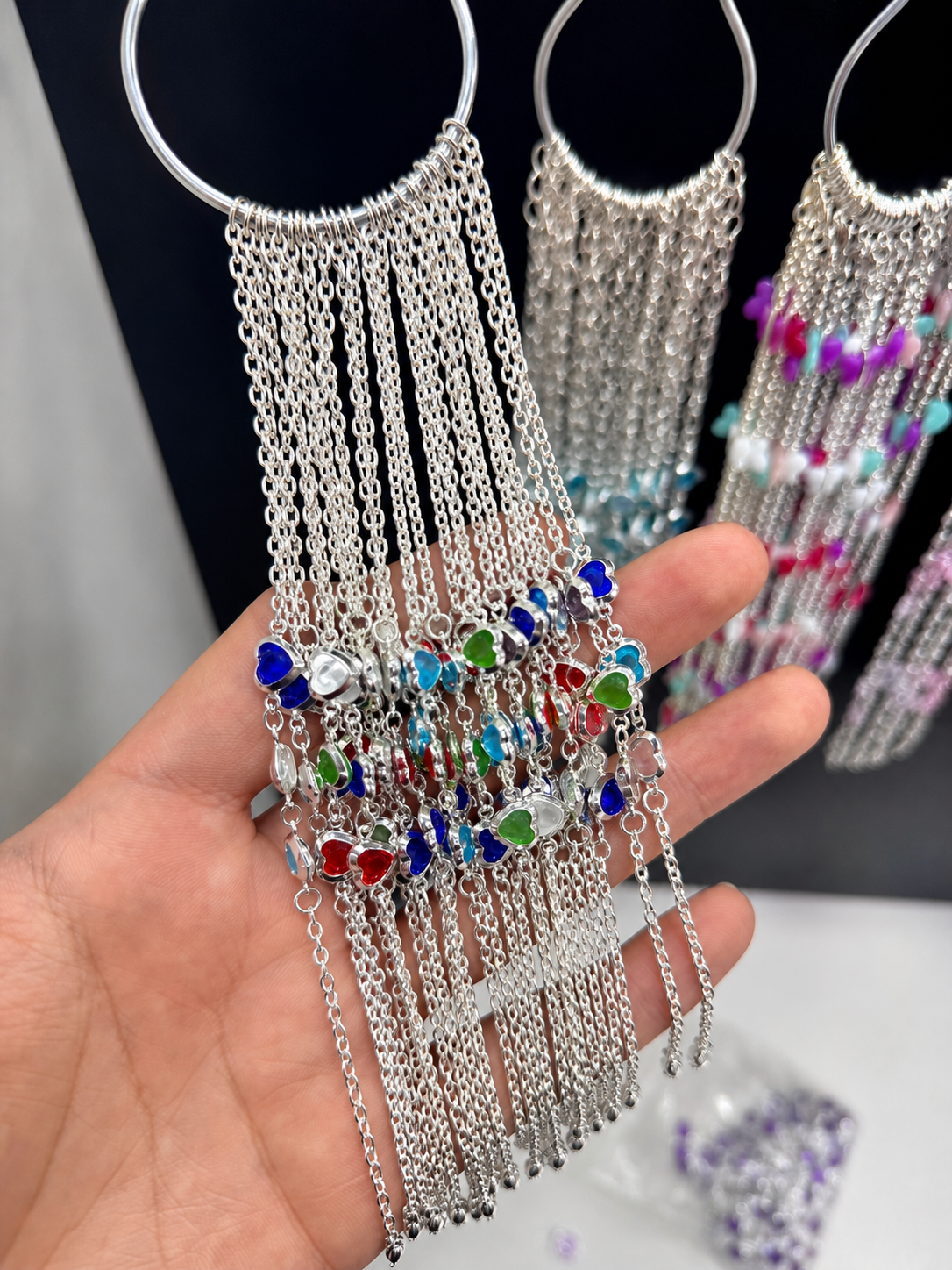 Pulsera Corazones Multicolor